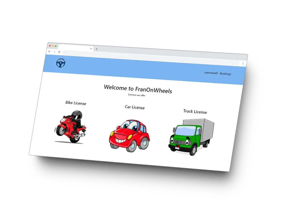 FranOnWheels Screenshot